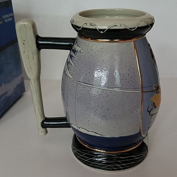 Norman Rockwell Stein SPORT Saturday Post - Picture 6 of 8